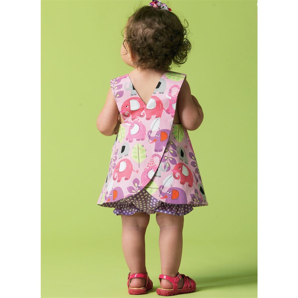 McCall's Pattern M6912 Infants Reversible Top Dresses; Bloomers and Pants 6912 Image 4 From Patternsandplains.com.jpg