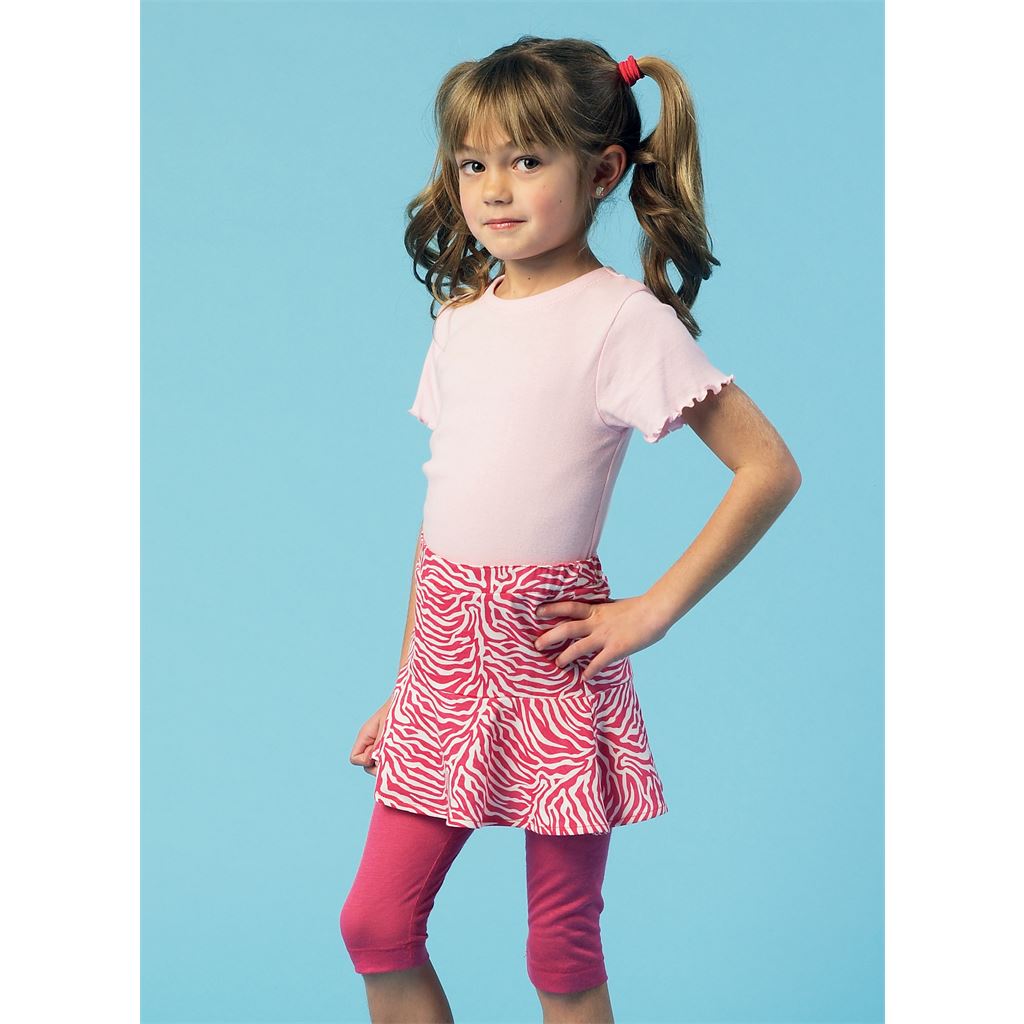 McCall's Pattern M6918 Childrens Girls Skorts 6918 Image 4 From Patternsandplains.com.jpg