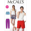 McCall's Pattern M6930 Misses Shorts and Pants 6930 Image 1 From Patternsandplains.com
