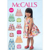 McCall's Pattern M6944 Toddlers Top Dresses Rompers and Panties 6944 Image 1 From Patternsandplains.com