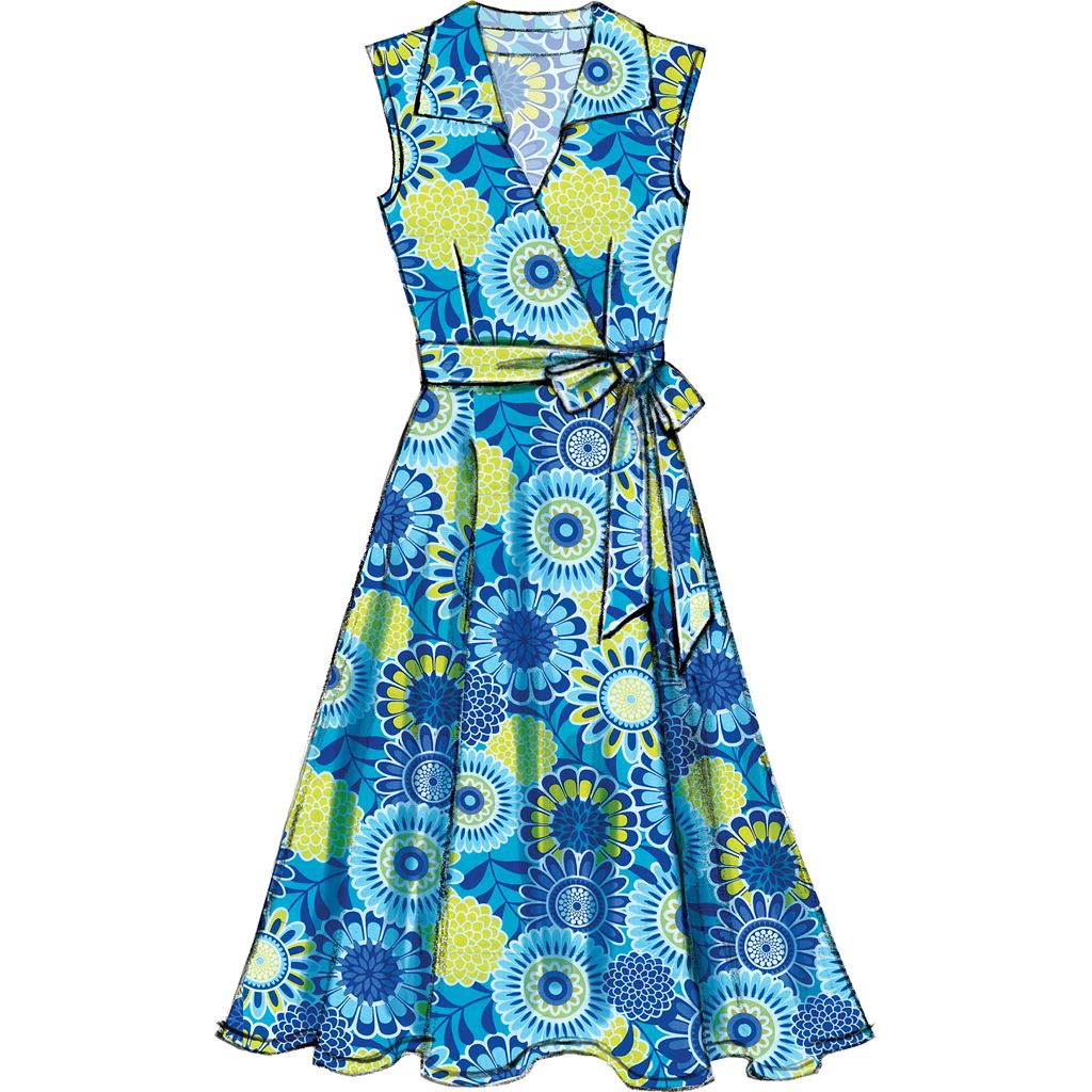 McCall's Pattern M6959 Misses Dresses and Belt 6959 Image 6 From Patternsandplains.com.jpg