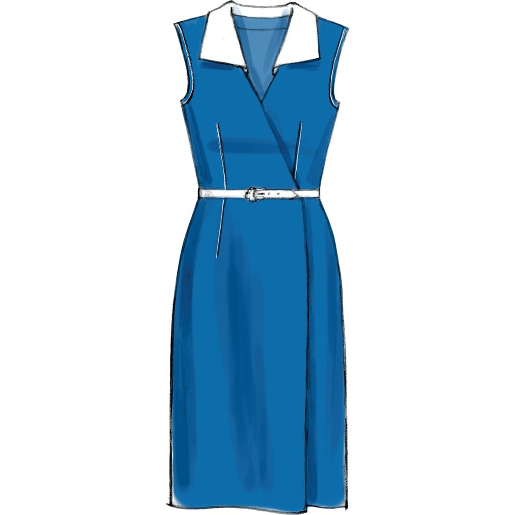 McCall's Pattern M6959 Misses Dresses and Belt 6959 Image 7 From Patternsandplains.com.jpg