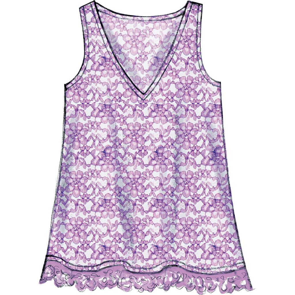 McCall's Pattern M6960 Misses Tops and Tunics 6960 Image 4 From Patternsandplains.com.jpg