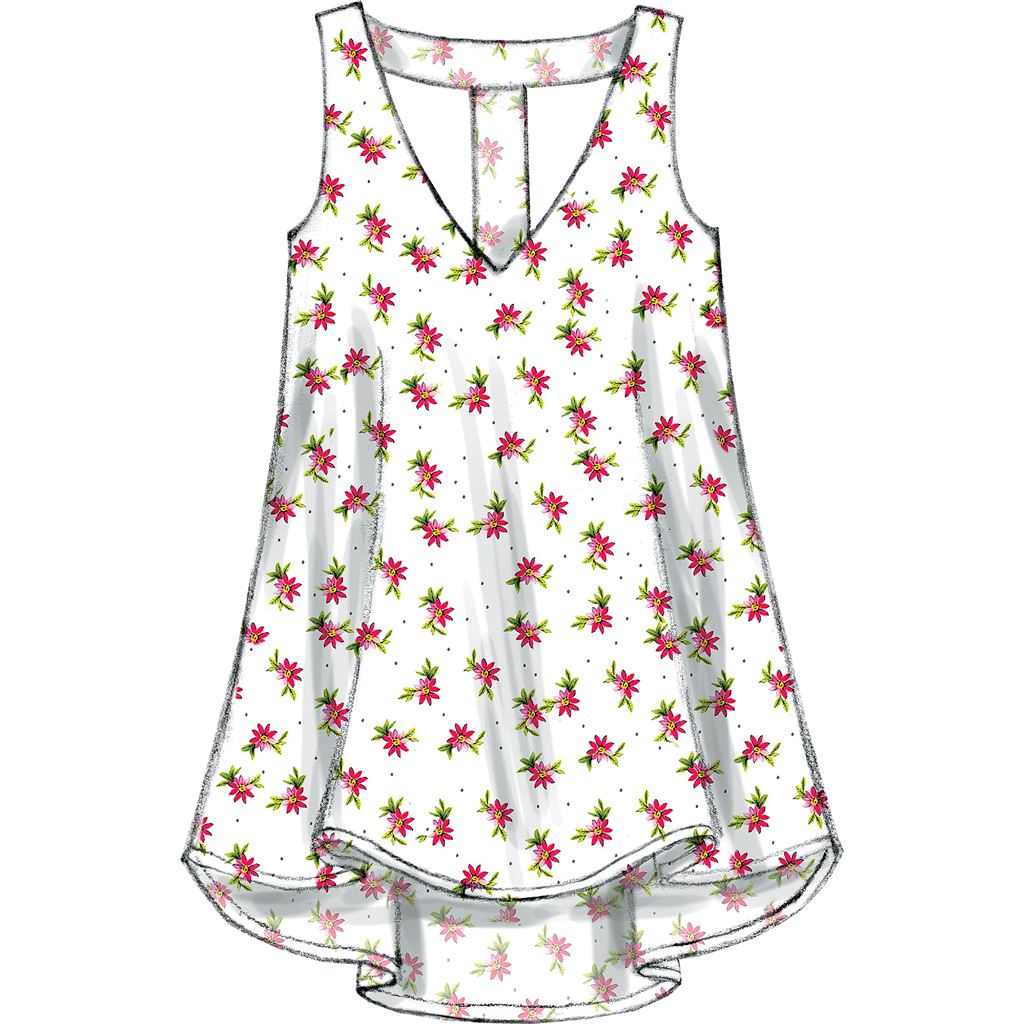 McCall's Pattern M6960 Misses Tops and Tunics 6960 Image 5 From Patternsandplains.com.jpg