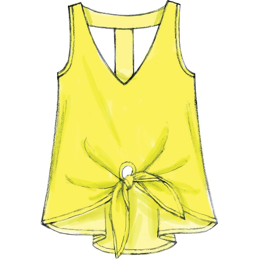 McCall's Pattern M6960 Misses Tops and Tunics 6960 Image 6 From Patternsandplains.com.jpg