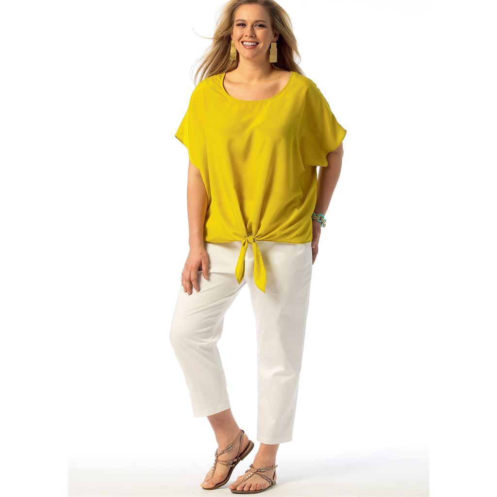 McCall's Pattern M6971 Womens Top Tunic Dress Shorts and Pants 6971 Image 2 From Patternsandplains.com.jpg