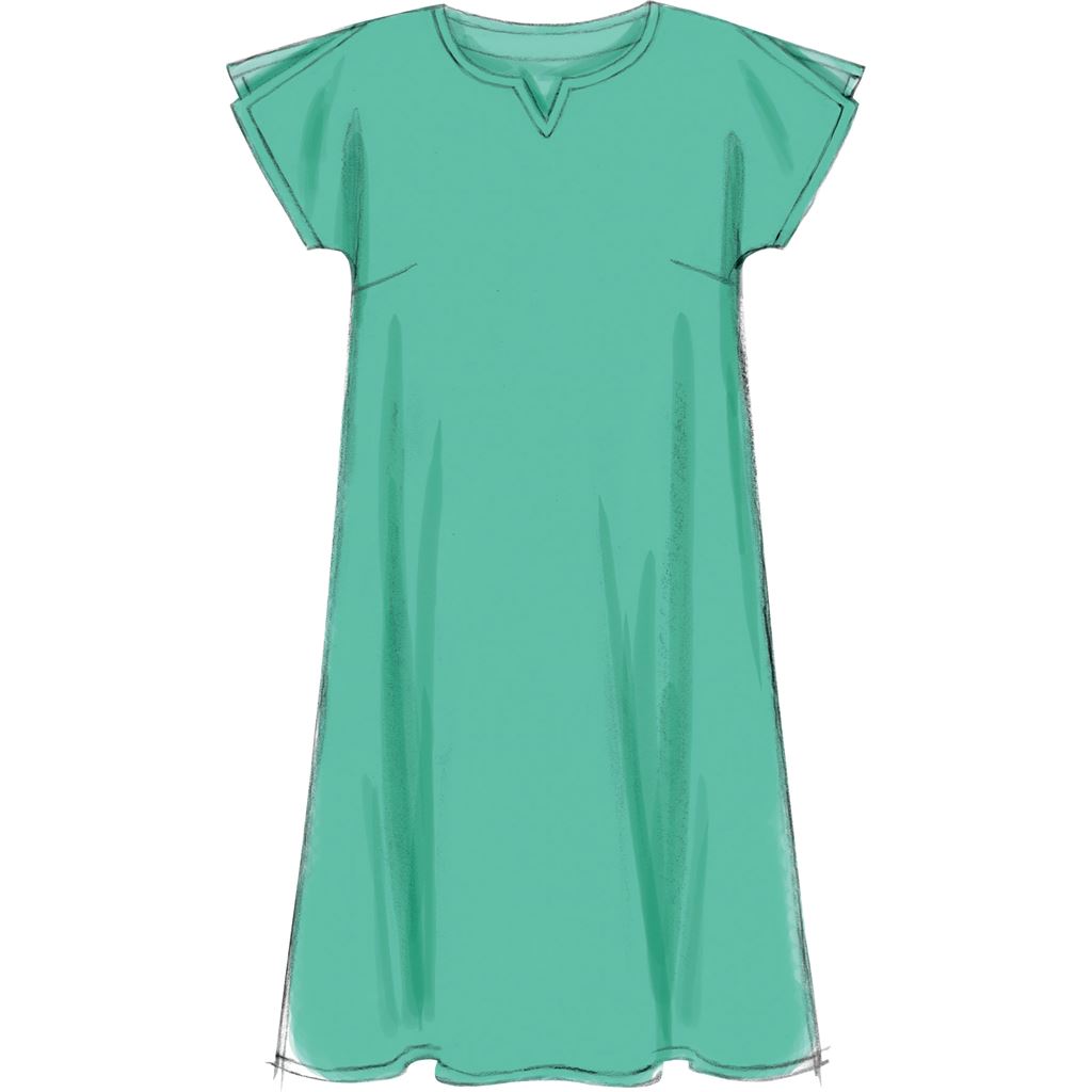 McCall's Pattern M6971 Womens Top Tunic Dress Shorts and Pants 6971 Image 4 From Patternsandplains.com.jpg