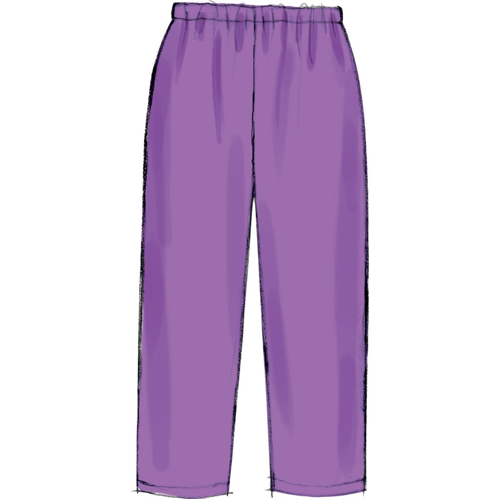 McCall's Pattern M6971 Womens Top Tunic Dress Shorts and Pants 6971 Image 8 From Patternsandplains.com.jpg