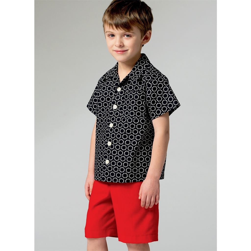 McCall's Pattern M6972 Mens Boys Shirt Shorts and Pants 6972 Image 5 From Patternsandplains.com.jpg