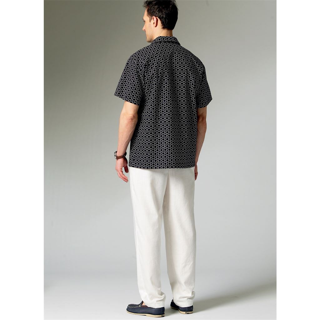 McCall's Pattern M6972 Mens Boys Shirt Shorts and Pants 6972 Image 7 From Patternsandplains.com.jpg