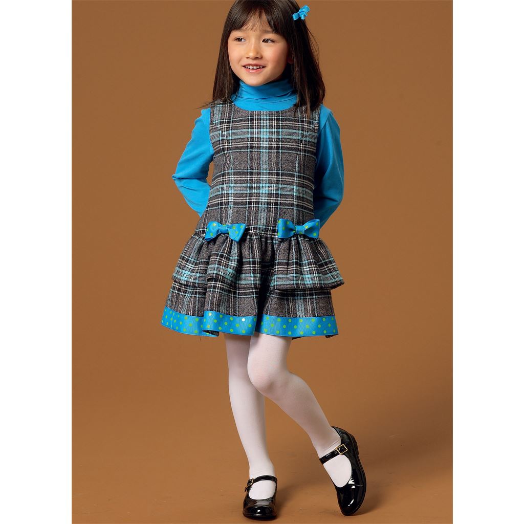 McCall's Pattern M7008 Childrens Girls Jumpers 7008 Image 2 From Patternsandplains.com.jpg