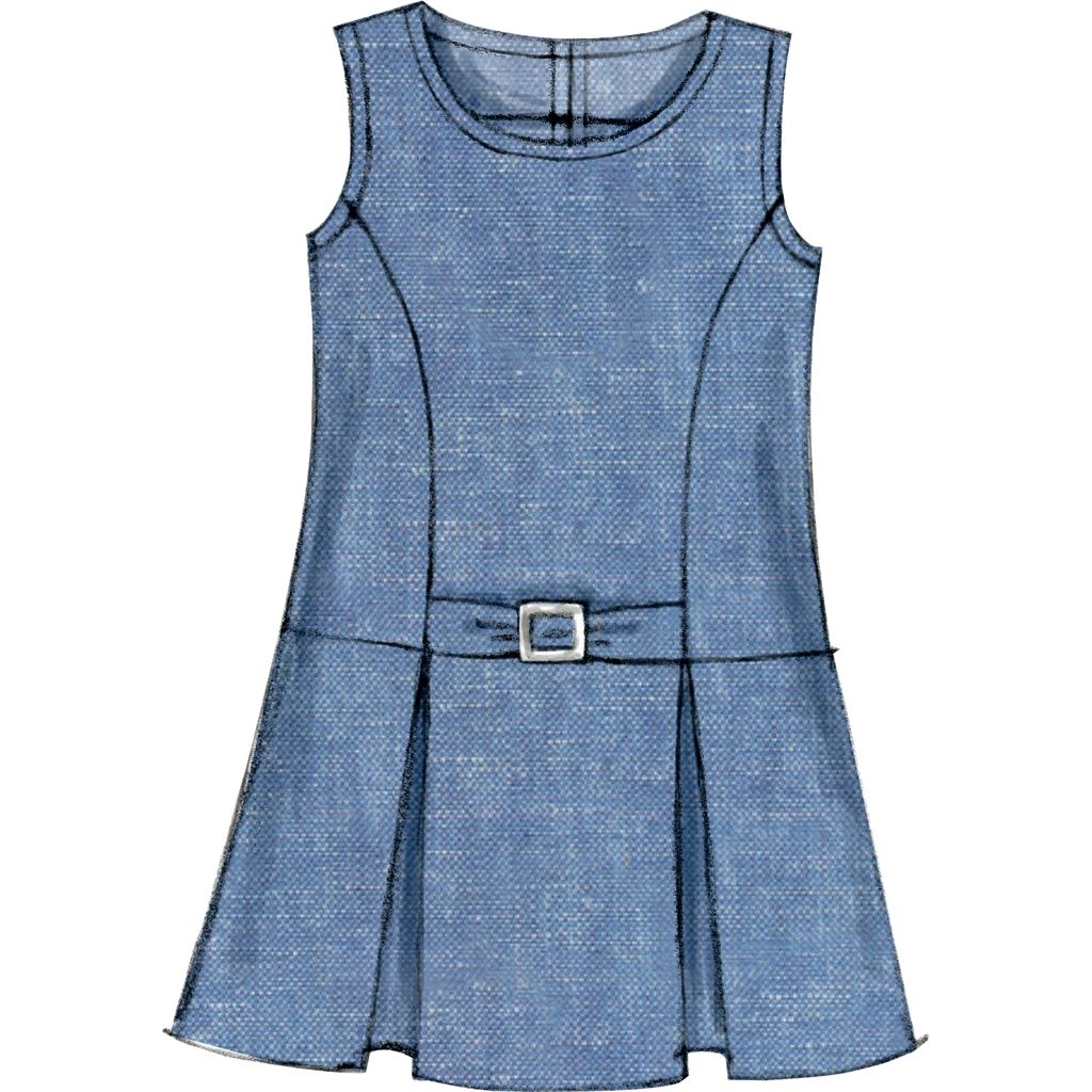 McCall's Pattern M7008 Childrens Girls Jumpers 7008 Image 6 From Patternsandplains.com.jpg