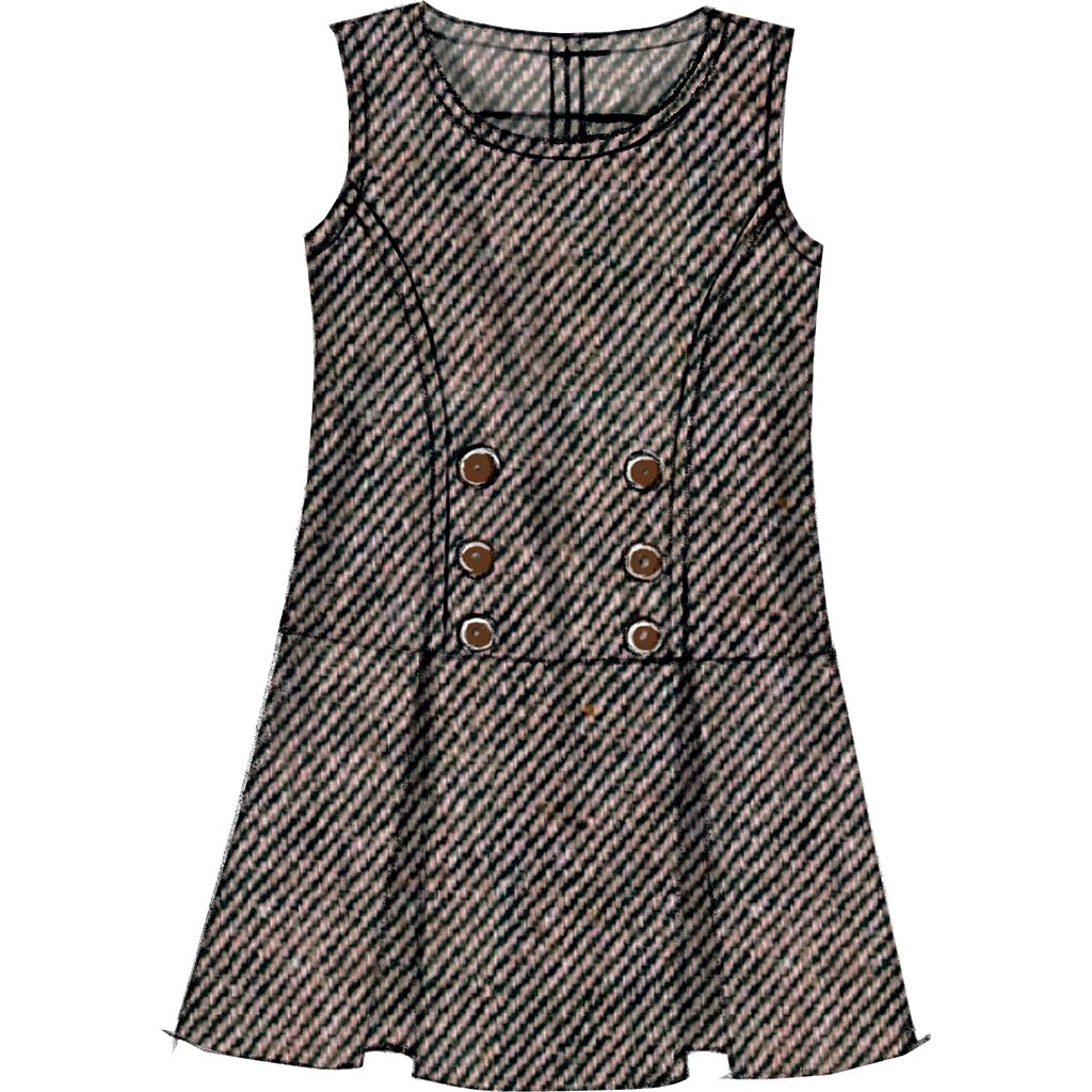 McCall's Pattern M7008 Childrens Girls Jumpers 7008 Image 7 From Patternsandplains.com.jpg