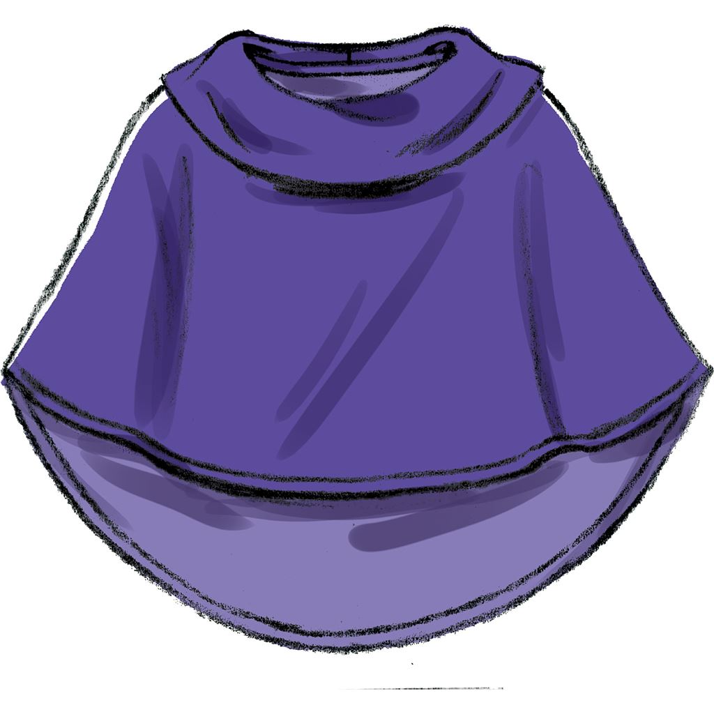 McCall's Pattern M7012 Childrens Girls Ponchos Hat and Scarf 7012 Image 9 From Patternsandplains.com.jpg