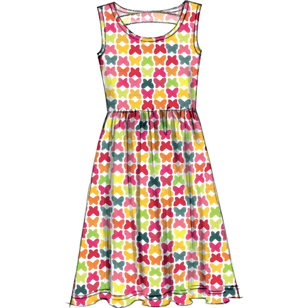 McCall's Pattern M7079 Girls Girls Plus Dresses 7079 Image 10 From Patternsandplains.com.jpg