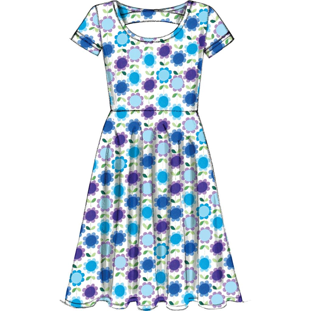 McCall's Pattern M7079 Girls Girls Plus Dresses 7079 Image 9 From Patternsandplains.com.jpg