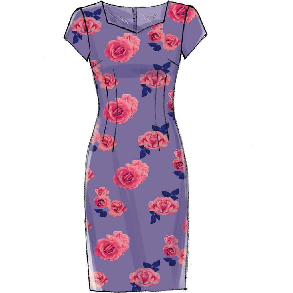 McCall's Pattern M7085 Misses Miss Petite Dresses 7085 Image 6 From Patternsandplains.com.jpg