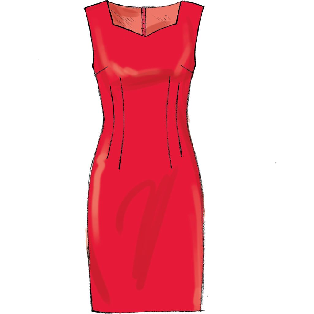 McCall's Pattern M7085 Misses Miss Petite Dresses 7085 Image 7 From Patternsandplains.com.jpg