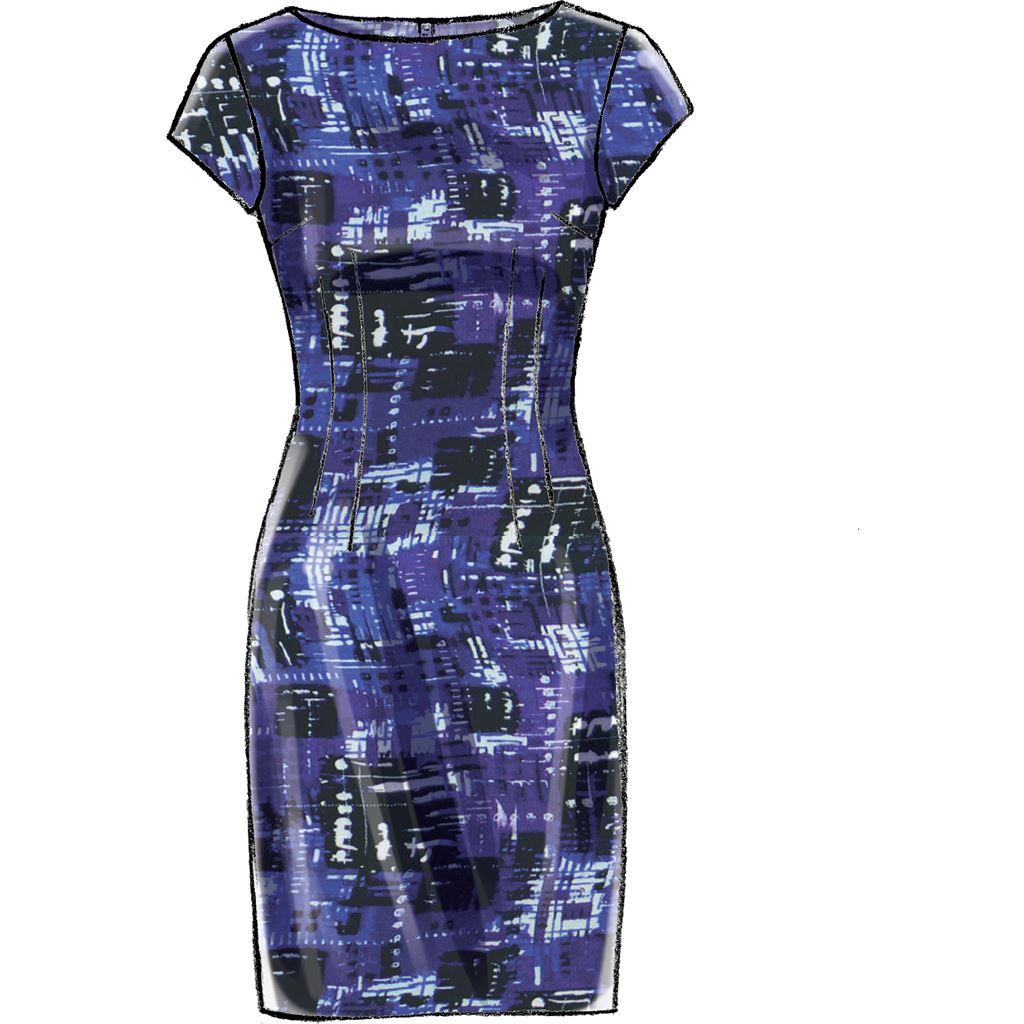 McCall's Pattern M7085 Misses Miss Petite Dresses 7085 Image 9 From Patternsandplains.com.jpg