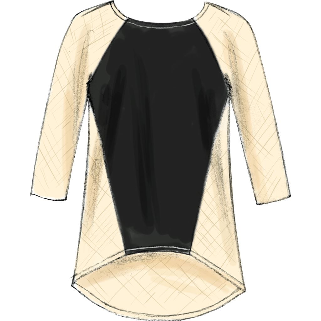 McCall's Pattern M7093 Misses Tops and Tunic 7093 Image 6 From Patternsandplains.com.jpg