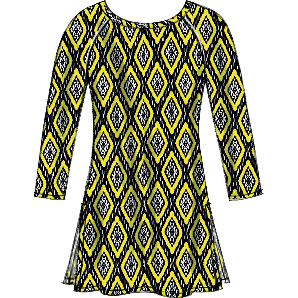 McCall's Pattern M7122 Misses Tunic Dresses and Leggings 7122 Image 12 From Patternsandplains.com.jpg