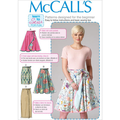 McCall's Pattern M7129 Misses Skirts 7129 Image 1 From Patternsandplains.com