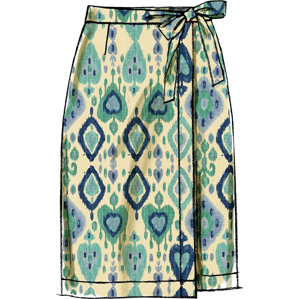 McCall's Pattern M7129 Misses Skirts 7129 Image 6 From Patternsandplains.com.jpg