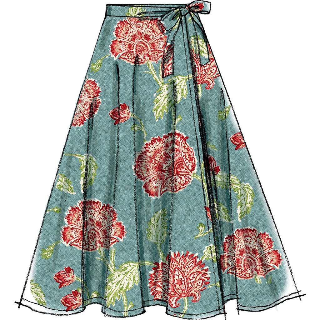 McCall's Pattern M7129 Misses Skirts 7129 Image 7 From Patternsandplains.com.jpg