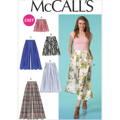 McCall's Pattern M7131 Misses Shorts and Pants 7131 Image 1 From Patternsandplains.com