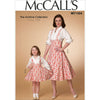 McCall's Pattern M7184 Misses Childrens Girls Top and Jumper 7184 Image 1 From Patternsandplains.com