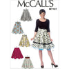 McCall's Pattern M7197 Misses Skirts 7197 Image 1 From Patternsandplains.com