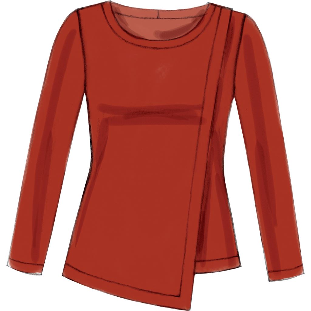 McCall's Pattern M7247 Misses Tops 7247 Image 8 From Patternsandplains.com.jpg