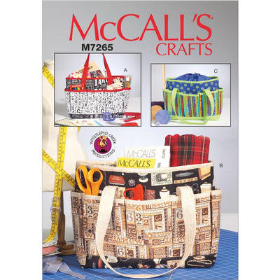 McCall's Pattern M7265 Project Totes 7265 Image 1 From Patternsandplains.com