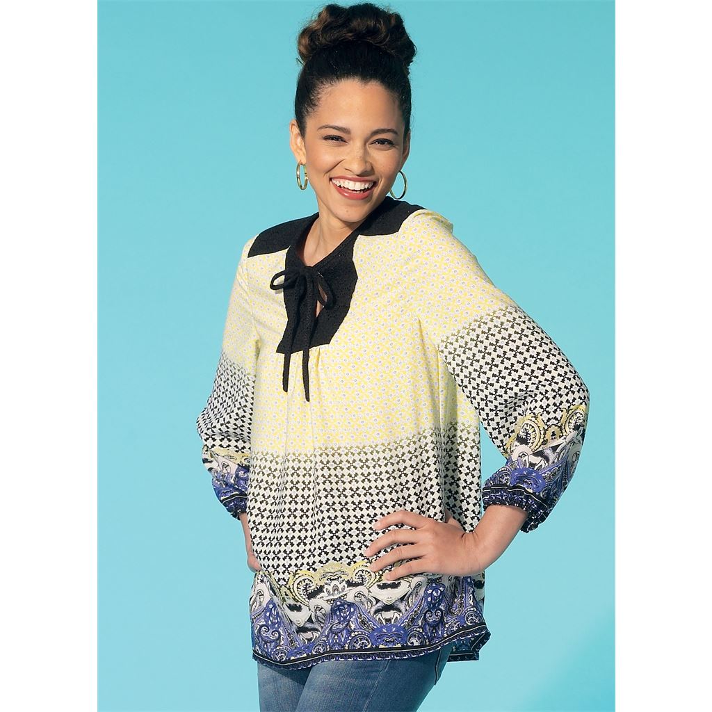 McCall's Pattern M7284 Misses Tops 7284 Image 2 From Patternsandplains.com.jpg