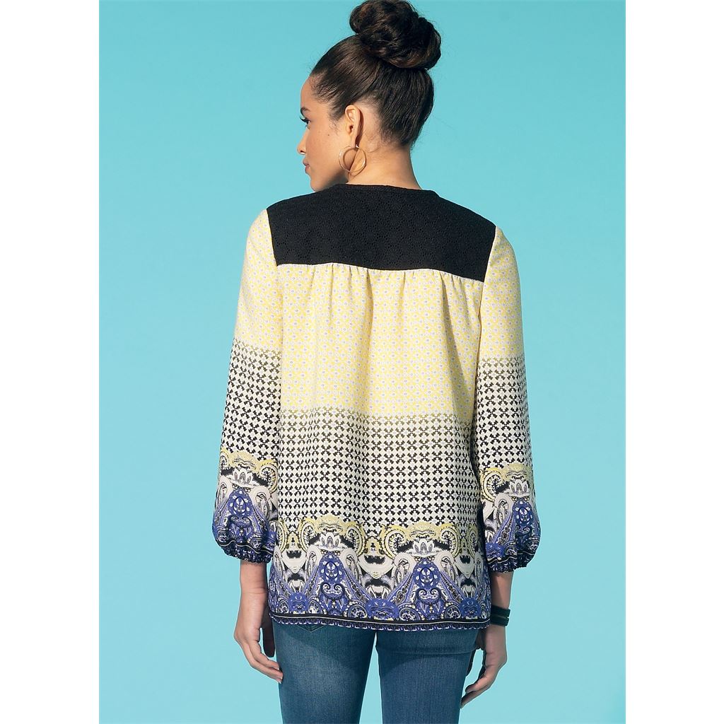 McCall's Pattern M7284 Misses Tops 7284 Image 4 From Patternsandplains.com.jpg