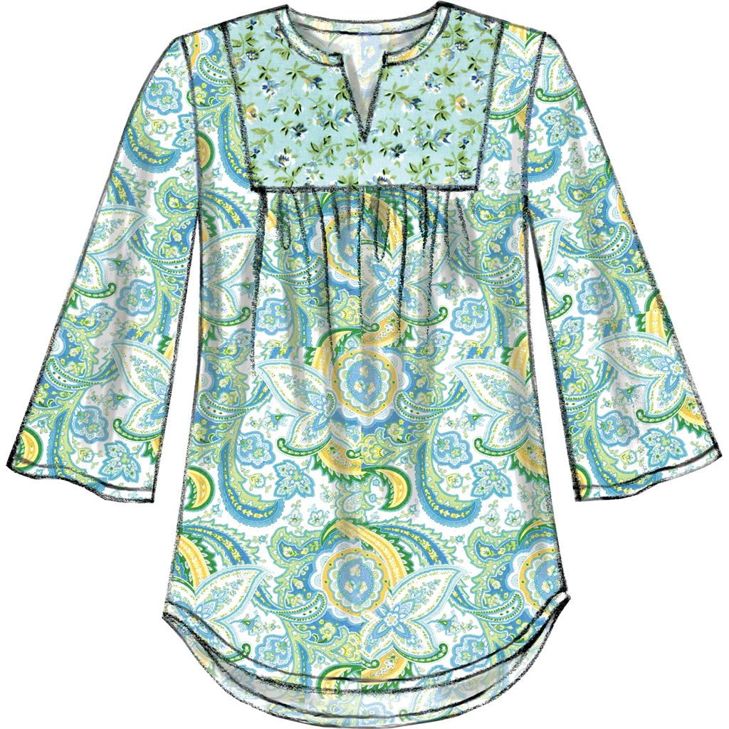 McCall's Pattern M7284 Misses Tops 7284 Image 5 From Patternsandplains.com.jpg