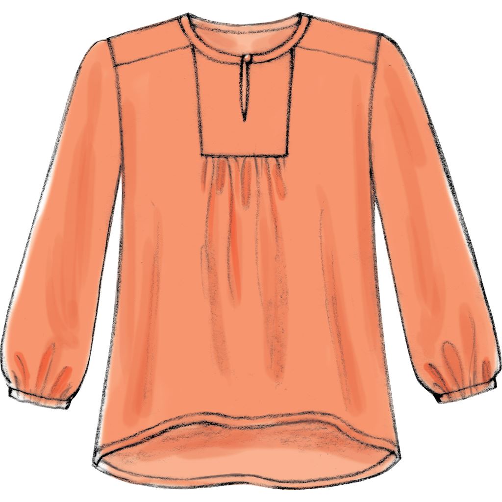 McCall's Pattern M7284 Misses Tops 7284 Image 6 From Patternsandplains.com.jpg