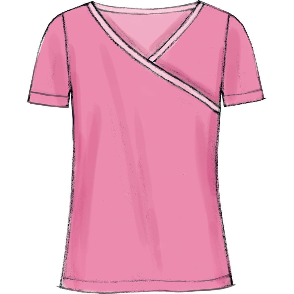 McCall's Pattern M7297 Misses Womens Robe Belt Tops Dress Shorts and Pants 7297 Image 13 From Patternsandplains.com.jpg