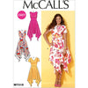 McCall's Pattern M7315 Misses Handkerchief Hem Dresses 7315 Image 1 From Patternsandplains.com