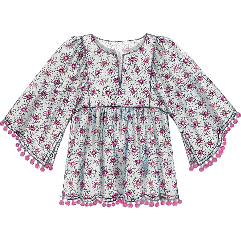 McCall's Pattern M7325 Misses Gathered Tops and Tunic 7325 Image 5 From Patternsandplains.com.jpg