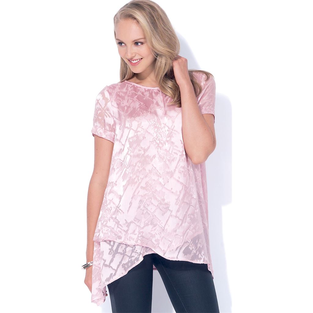 McCall's Pattern M7327 Misses Shaped Hemline Tops 7327 Image 2 From Patternsandplains.com.jpg