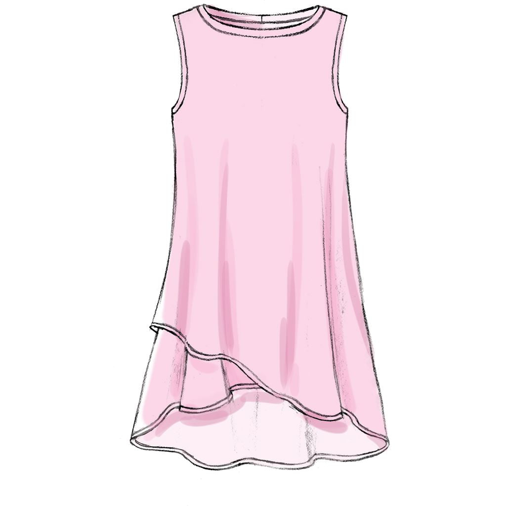 McCall's Pattern M7327 Misses Shaped Hemline Tops 7327 Image 5 From Patternsandplains.com.jpg