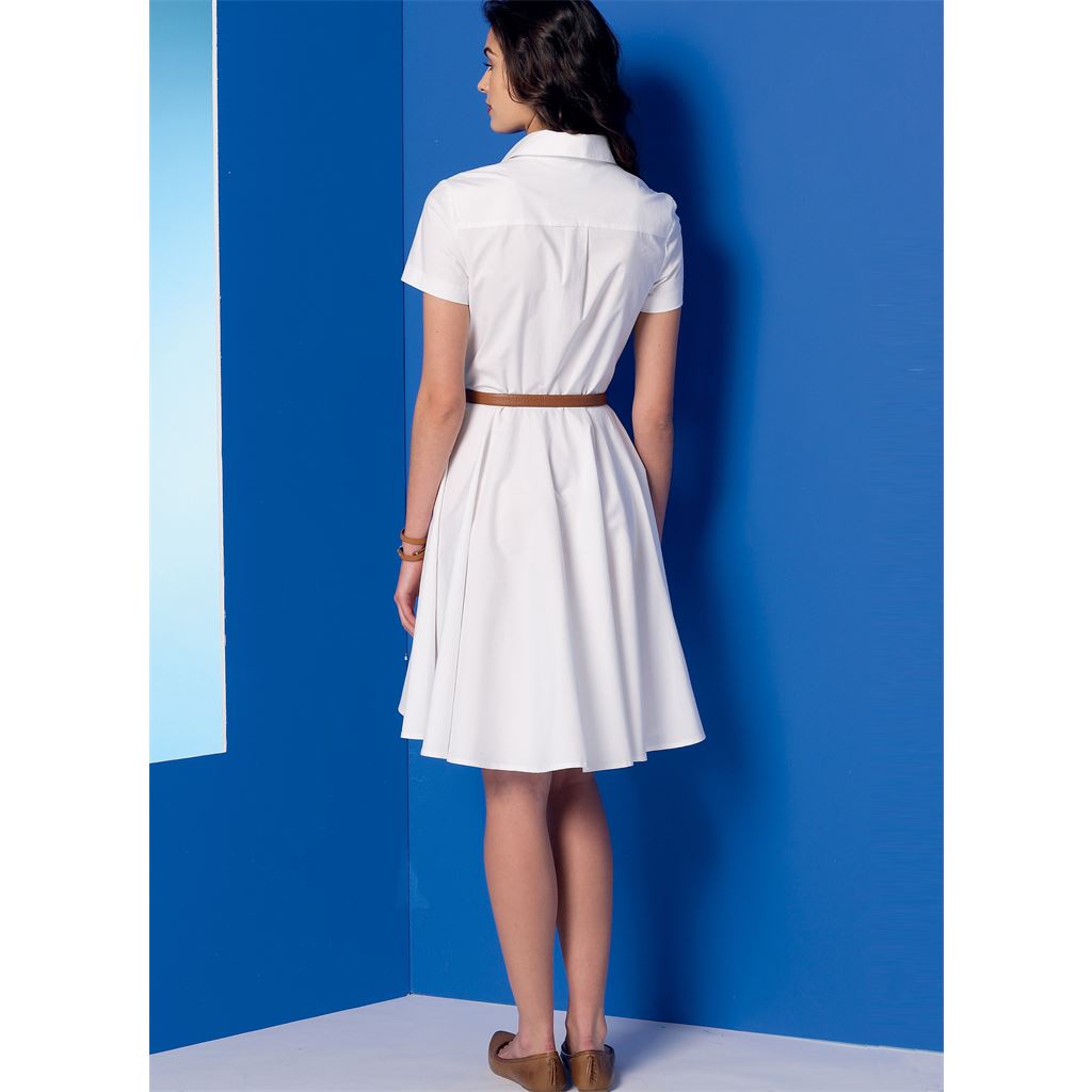 McCall's Pattern M7351 Misses Shirtdresses with Pockets and Belt 7351 Image 8 From Patternsandplains.com.jpg