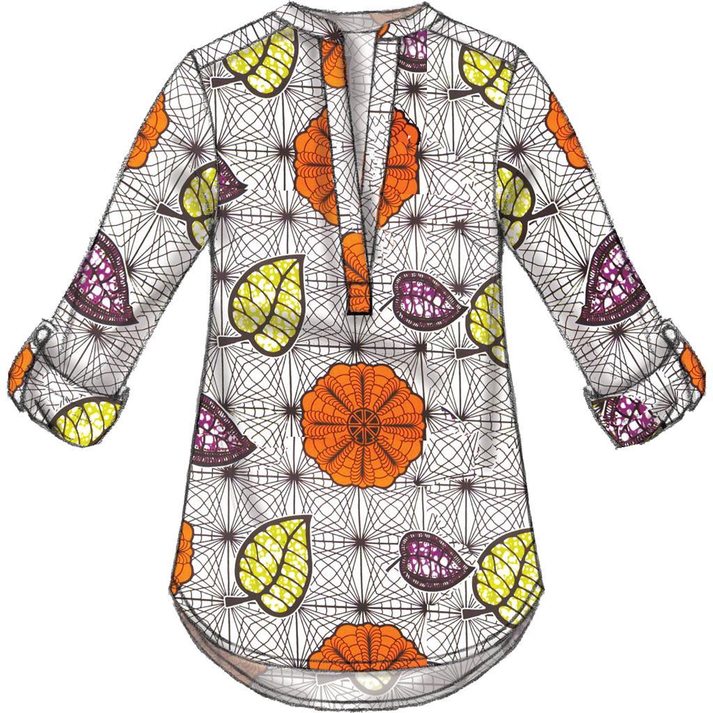 McCall's Pattern M7360 Misses Henley Tops 7360 Image 4 From Patternsandplains.com.jpg