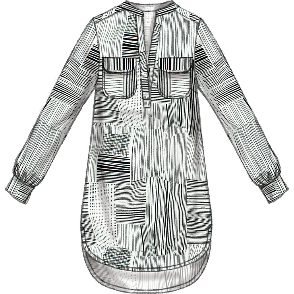 McCall's Pattern M7360 Misses Henley Tops 7360 Image 5 From Patternsandplains.com.jpg