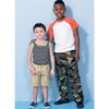 McCall's Pattern M7379 Childrens Boys Raglan Sleeve and Tank Tops Cargo Shorts and Pants 7379 Image 2 From Patternsandplains.com.jpg