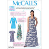 McCall's Pattern M7406 Misses Dresses and Belt 7406 Image 1 From Patternsandplains.com