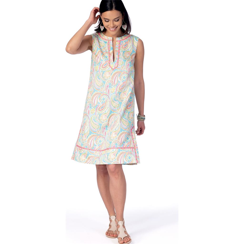 McCall's Pattern M7408 Misses Tunic and Dresses 7408 Image 6 From Patternsandplains.com.jpg