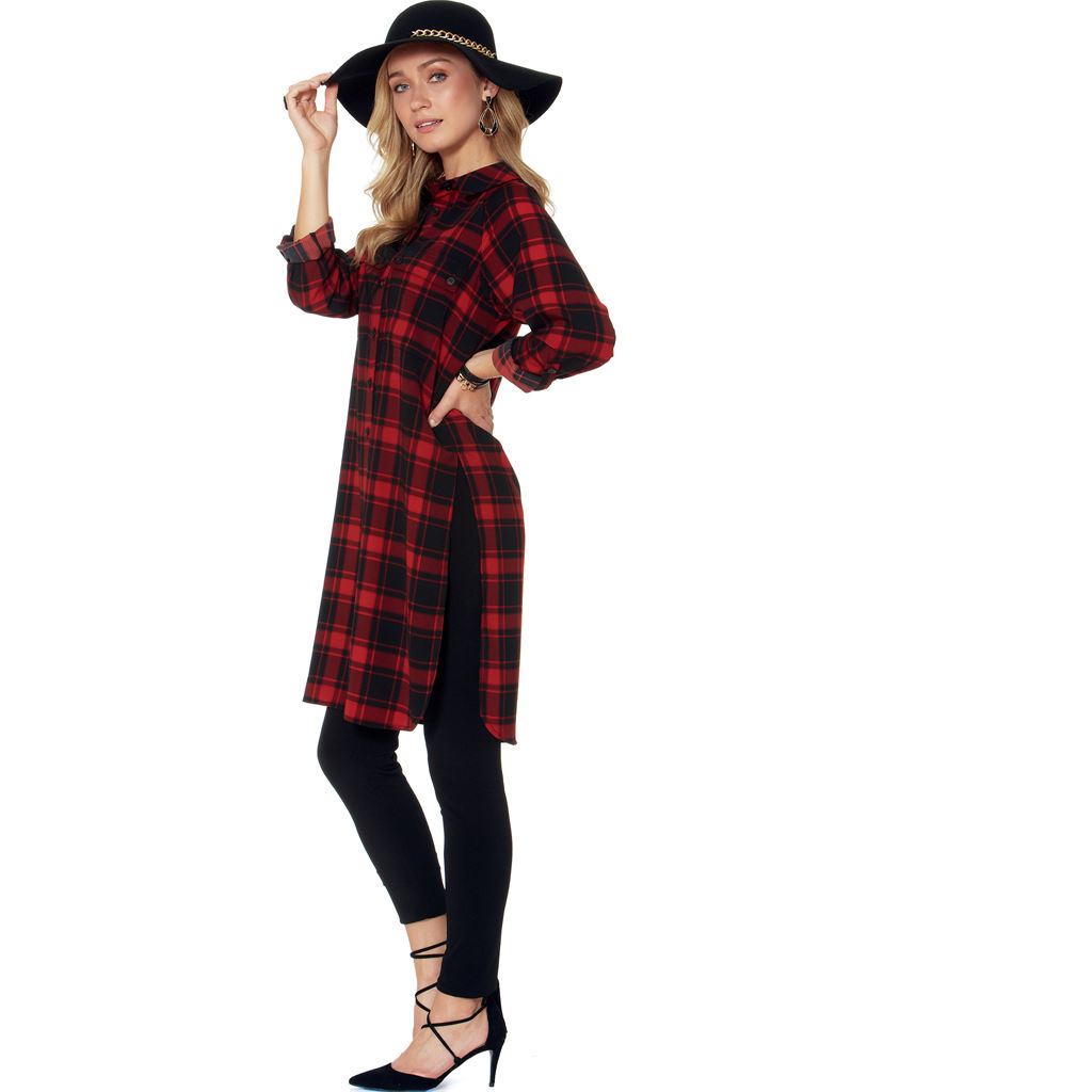 McCall's Pattern M7472 Misses Raglan Sleeve Button Down Shirts and Tunics 7472 Image 9 From Patternsandplains.com.jpg