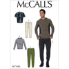 McCall's Pattern M7486 Mens Raglan Sleeve Tops and Drawstring Pants 7486 Image 1 From Patternsandplains.com